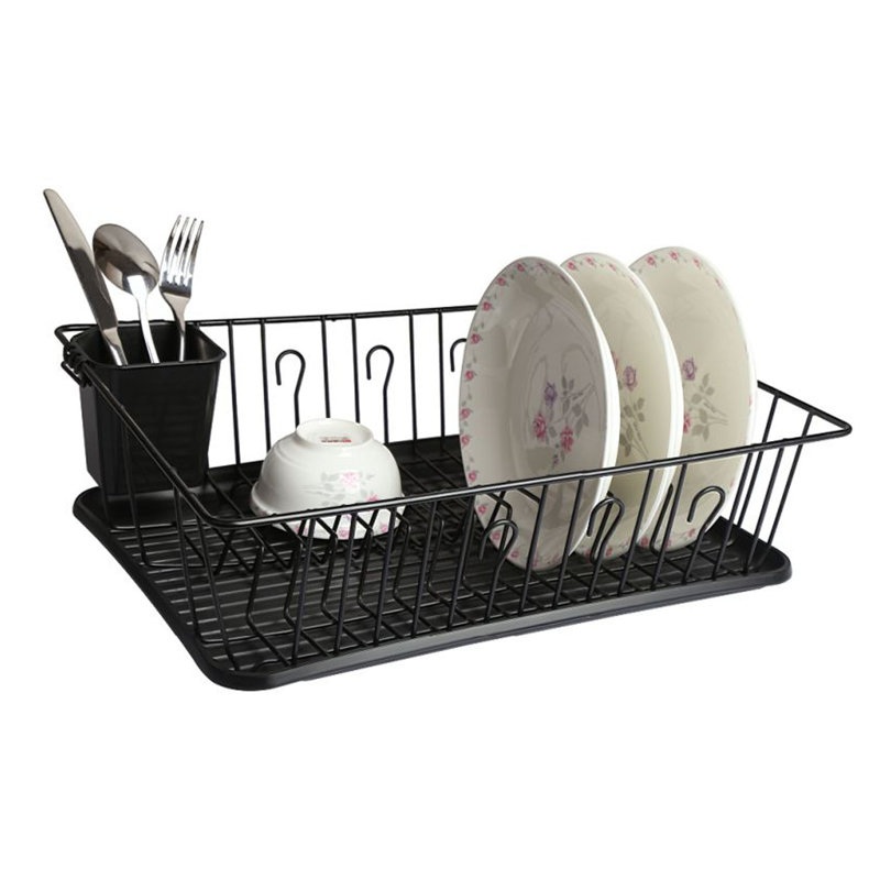 Countertop Dish Rack, Black