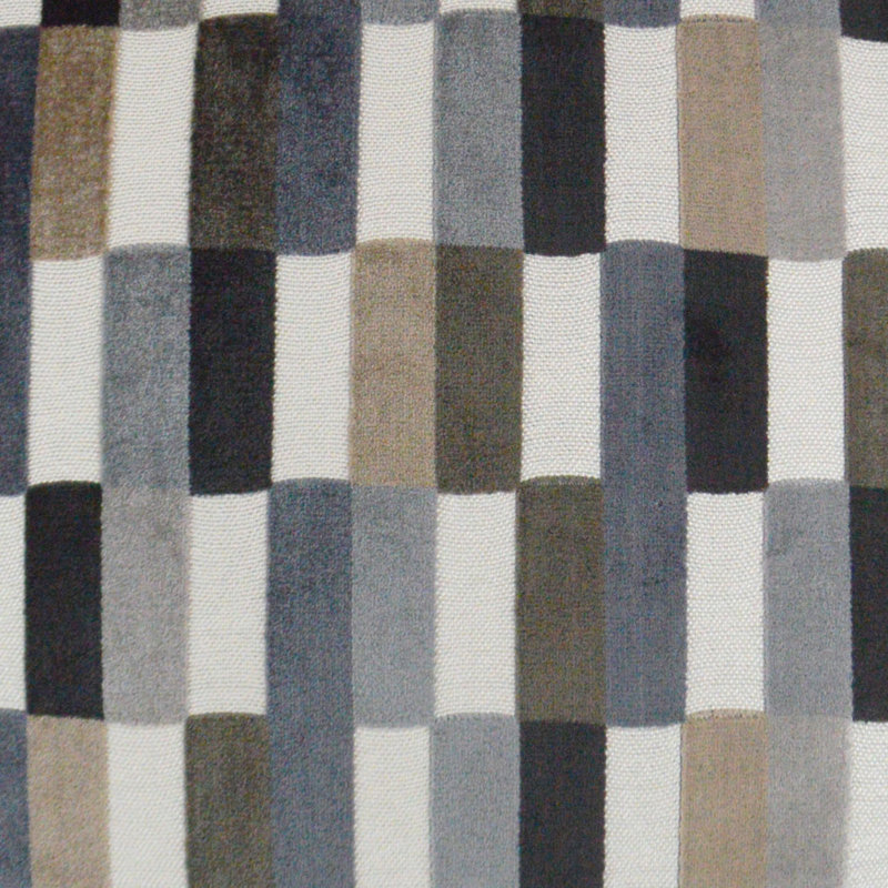 Mod Pop Geometric Throw Pillow, Granite, Square 22"