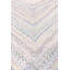 Tapis intérieur / extérieur en polyester géométrique tressé à la main bleu / rouge / ivoire-95601812
