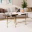 Ensemble de tables basses modernes avec conception et fabrication