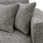 Riviera 4 Seater Corner Sofa, Fabric, 286cm Modern L-Shaped with Metal Legs-418821127-404754979
