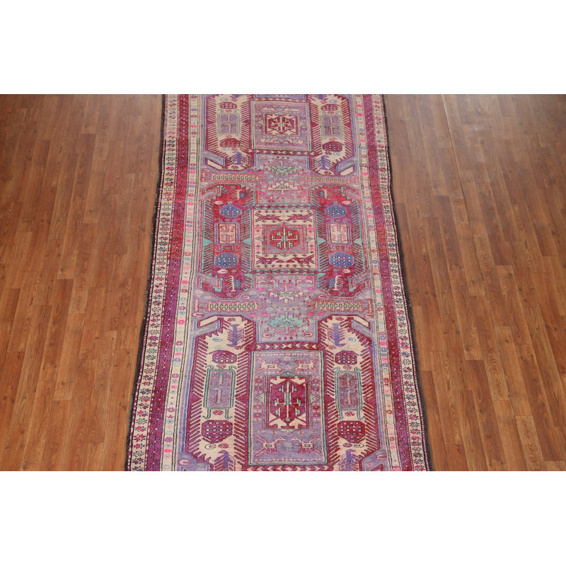 Tapis traditionnel délavé 4 x 10