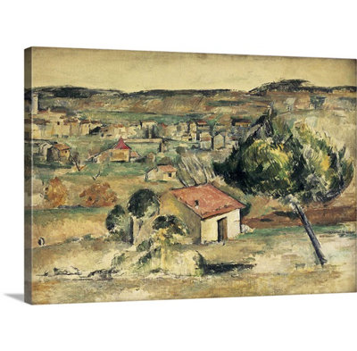 « provence hills » par l’impression de peintures Paul Cezanne