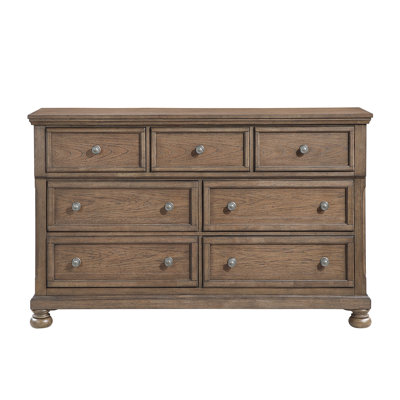  Leighton 64.75″W Dresser– 7 Drawers + Hidden Jewelry Tray