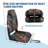 2 Pack High Back Folding Boat Seats – Waterproof Thick Padded Marine Fishing Chair – Comfortable Sponge Cushion, Durable Hinge, Camouflage Leather Patchwork