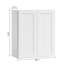 Meuble mural standard HOMEIBRO Cozy Design, 30 po L x 12 po P x 36 po H, en contreplaqué blanc Shaker, prêt à assembler-814792622-814792618