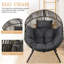Fauteuil à œufs avec coussin Casi-986390341