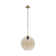 1 - Light Amber Single Pendant