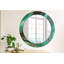 Huldar Glass Flat Wall Mirror