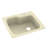 25'' L Mounting / Installation Required Single Bowl Solid Surface Kitchen Sink-38293728-38293730