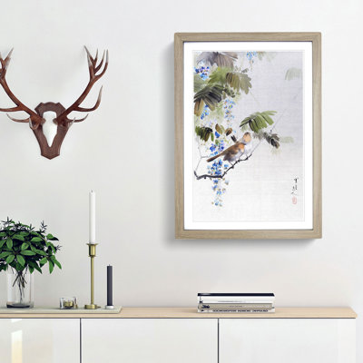 Birds & Flowers by Watanabe Seitei - Picture Frame Painting Print