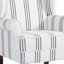 Upholstered Cotton Armchair-971768973