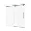 Porte de douche coulissante élégante et durable avec conception peu encombrante-131676138