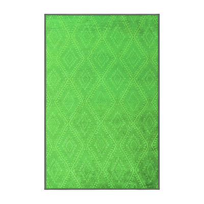 Heeralall Washable Geometric Indoor Rug