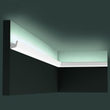 1'' H x 78.75'' W x 1'' D Plastic Crown