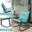 2 - Person Patio Dining Set with Square Table , Cushions Included-1809746372