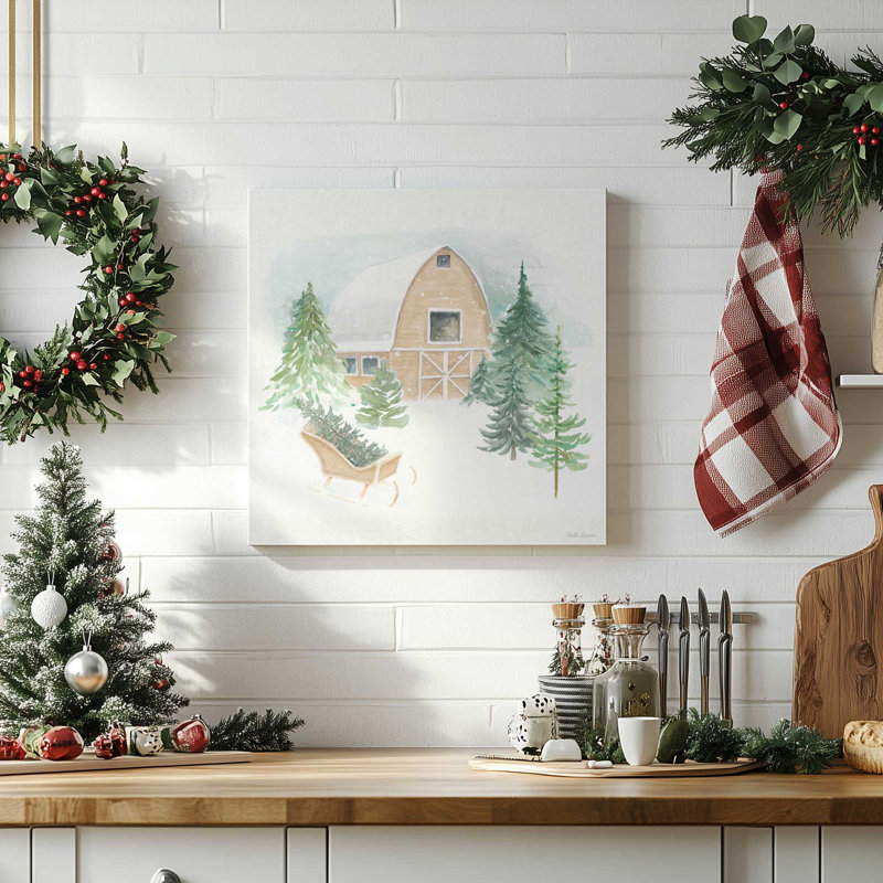 «Woodland Charm II», reproduction sur toile, Toile tendue, H 12 po x l 12 po x P 1,25 po