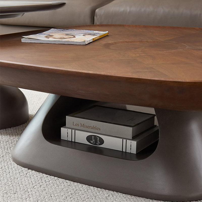 Table basse carrée de style italien