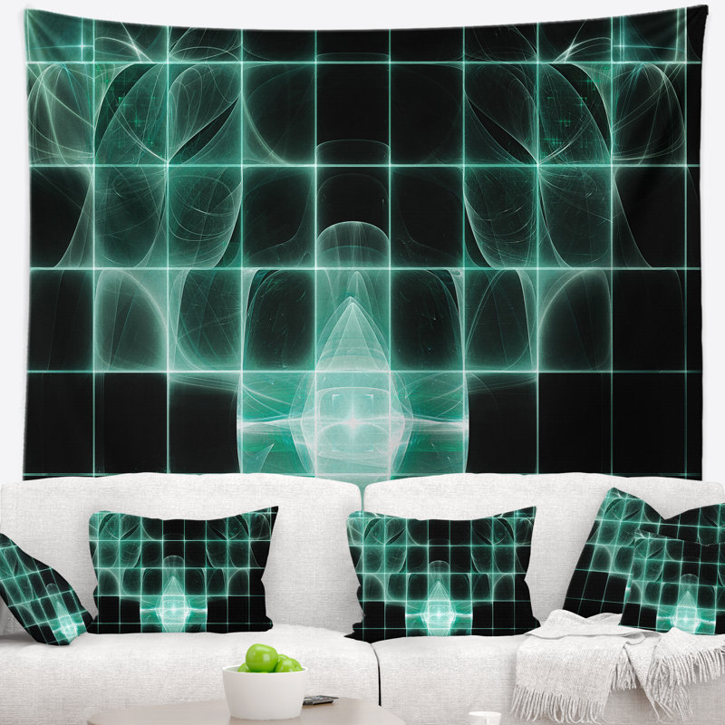 Tapisserie de rader à écran extra blue, H 50 po x l 60 po