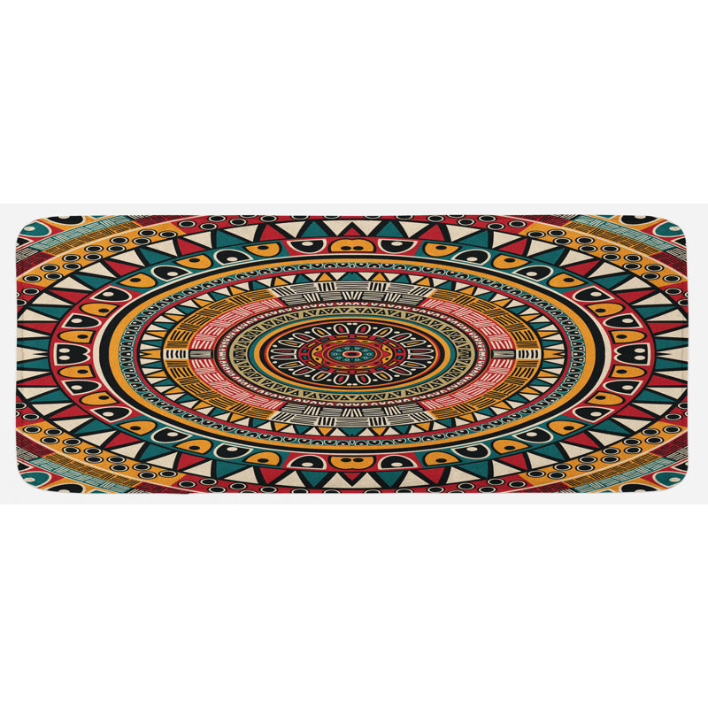 Tapis de cuisine tribal