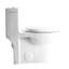 Toilette brillant blanc 003, 1,28, économiseur d'eau, siège confortable,