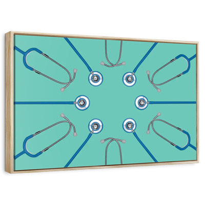 Stéthoscopes bleus