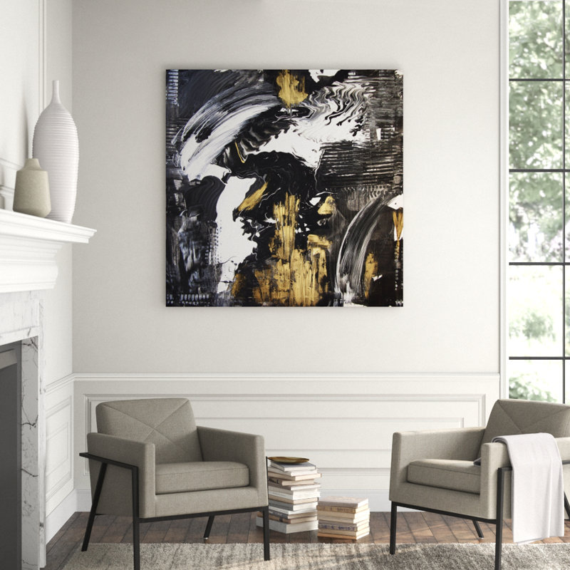 Interlude Print, 46" H x 46" W x 1" D, Aluminum