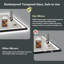 Miroir de salle de bain Tyeishia Matte-436254604