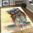 Exquisite Non-Woven Thin Type Printed Rug Featuring Delicate Floral and Geometric Patterns for Enhancing the Aesthetic Appeal of Your Living Space Decor-126250529