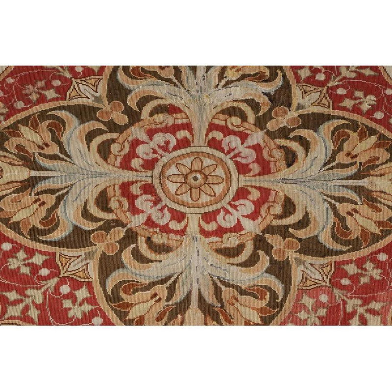 Tapis tissé à plat antique Antique