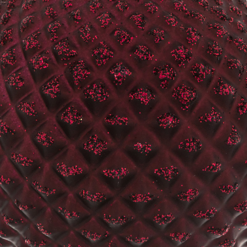 Ornement boule Durian Glitter, Vin
