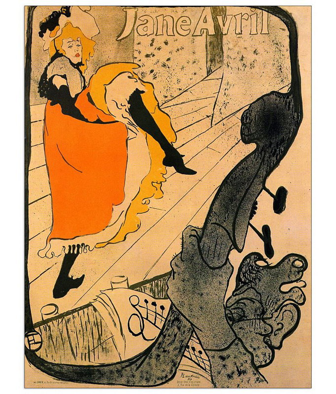Henri De Toulouse-Lautrec - Wrapped Canvas Painting, 120cm H x 90cm W x 1.8cm D