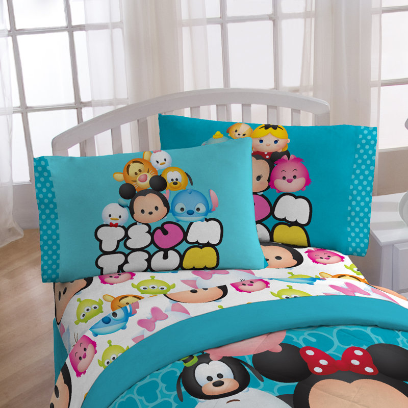 ensemble de draps 4 pièces hybride Tsum Tsum