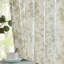 Linen Blend Sheer Curtain Panel Pair