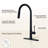 CASAINC 1.8 GPM Single-Handle Pull-Down Kitchen Faucet Single Hole Faucet-93753040