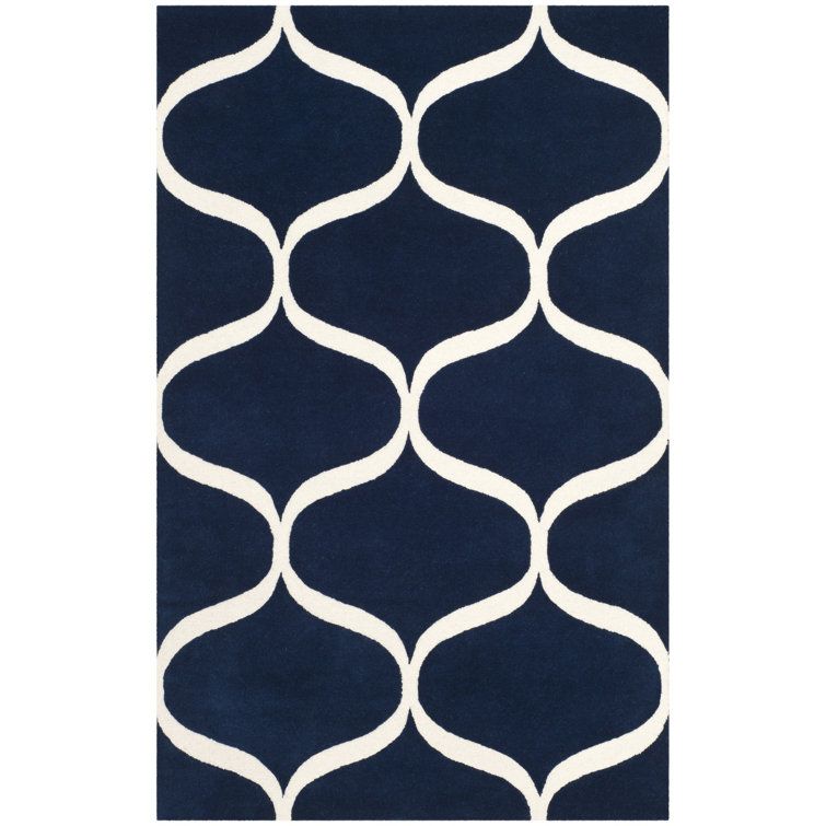 Cannen Hand Tufted Wool Geometric Rug