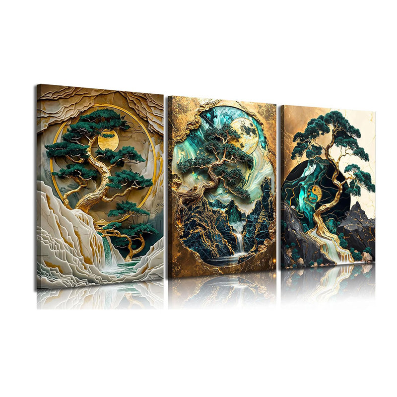 3 Piece Wrapped Canvas Print