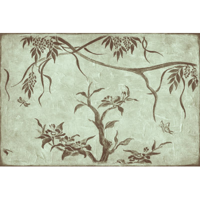 Peaceful Garden II - Wrapped Canvas Painting