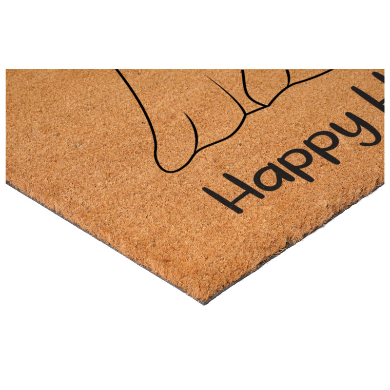 Halloween Ghost Trio Doormat, 17" W x 29" L