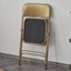 Ensemble de chaises pliantes empilables rembourrées en similicuir Manilo-208740022