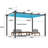 Aluminum Pergola with Canopy-96470414-123122875