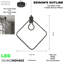 Luminaire suspendu George Kovacs Edison - Diamond Glow