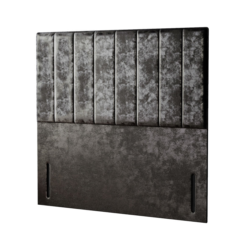 Hedley Upholstered Headboard, Double (4'6), Black