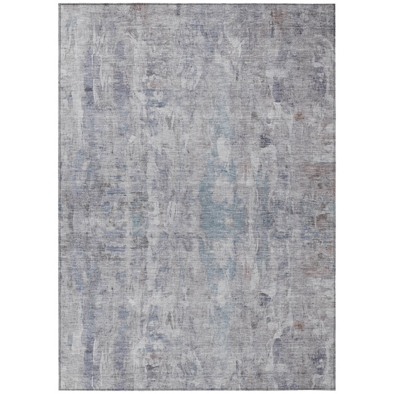 Machine Washable Indoor/Outdoor Mattis ACN2310 Abstract Rug, Rectangle 10' x 14'