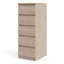 Parley 40.4 cm W Chest of 5 Drawers