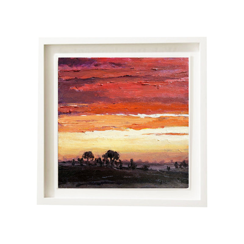 Evening Forces | Acrylic On Board | With Frame | By Mitisha Vakil