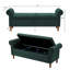 Banc de rangement en bois avec plateau rabattable-1611032004