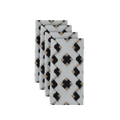 Polyester Geometric Square Napkin