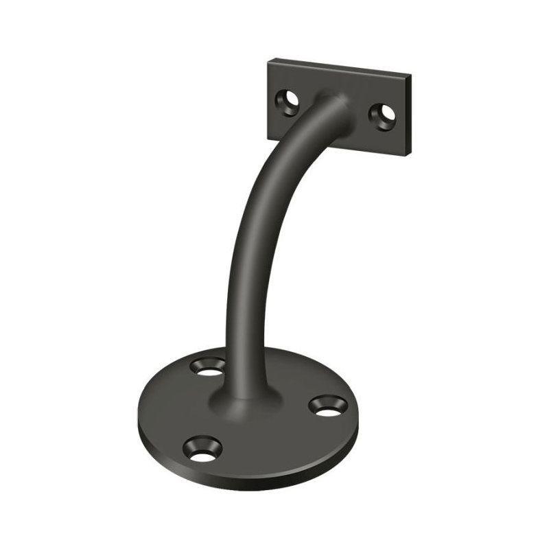 3.25" Projection Light Duty Hand Rail Bracket, Oil-Rubber Bronze