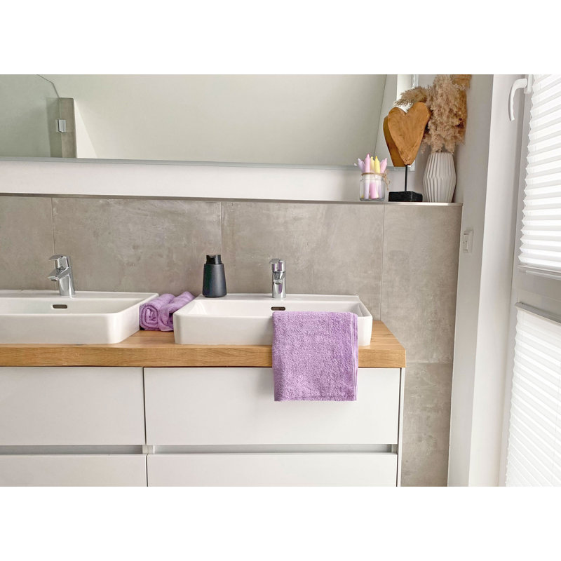 Midweight Hand Towel, Lilac